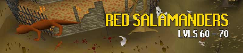red selamanders osrs hunter levels 60 - 70