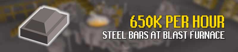 steel bars at the blast furnace are a good low requirement way to make money with smithing in osrs. You can make up to 650K per hour starting at level 30 smithing! 