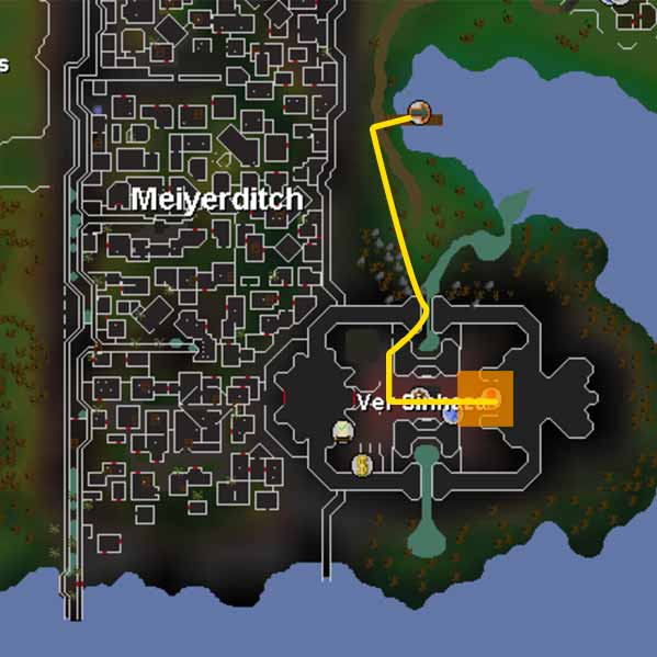Theatre of blood is located in the south-east corner of Morytania, next to meiyerditch. If you have a Drakan's Medallion you can teleport to the theatre of blood.