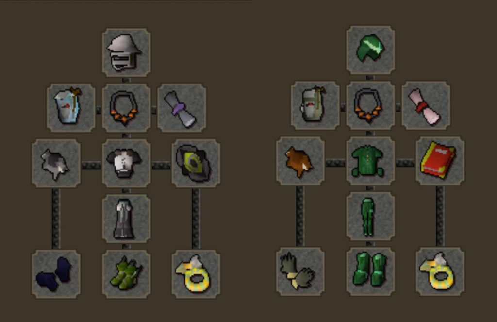 osrs chinning guide gear setup. The best in slot gear for chinning is elite void with assembler, anguish, pegasian boots, archers ring and black chins.
