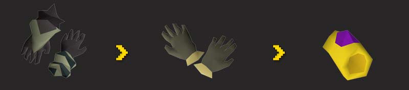 what are the best loves in osrs? ferocious gloves are the best for melee training, closely followed by barrows gloves