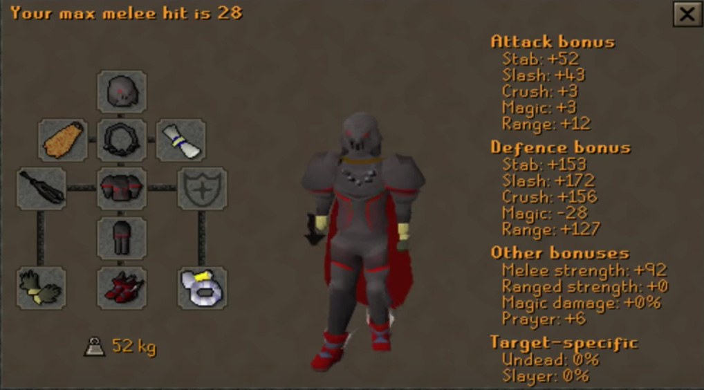 OSRS Nightmare zone AFK Guide: obsidian armour setup