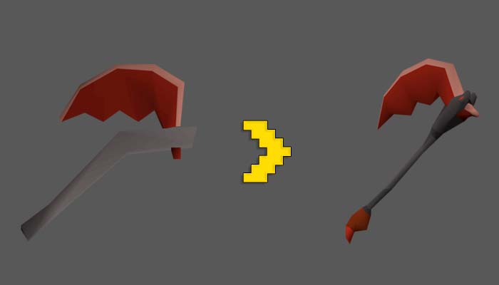 how to upgrade the osrs dragon axe into the infernal axe