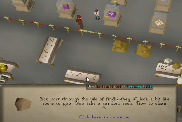 how to get the digsite pendant in osrs by cleaning uncleaned finds