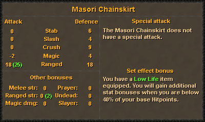 masori chainskirt is a reward from raids 3: the tombs of amascut
