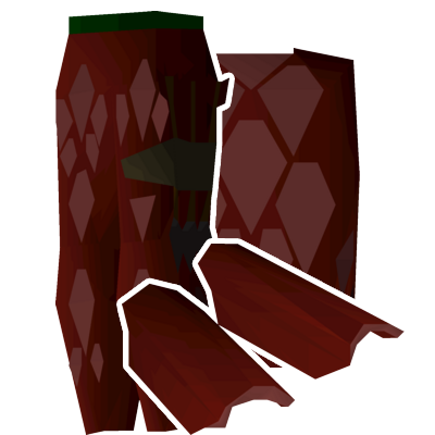 red dhide set