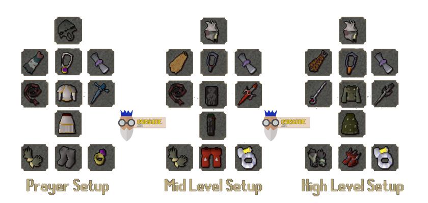 melee slayer gear with high magic defense (for bloodveld slayer task)