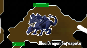 blue dragon safespot location