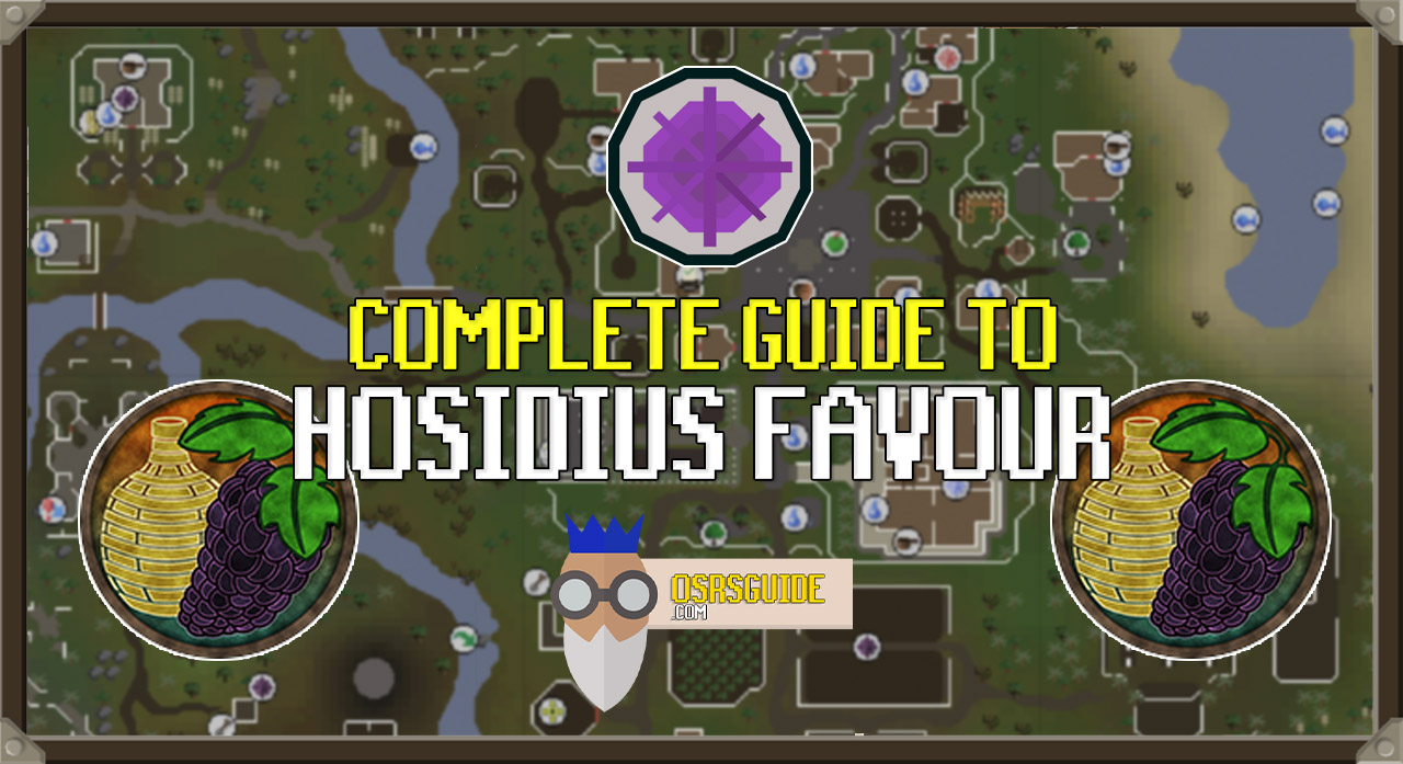 Read more about the article OSRS Hosidius Favour Guide | Easy 100% Hosidius Favour
