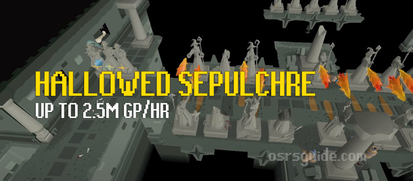 hallowed sepulchre is a great agility money maker than can make up to 2.5M gp profit per hour making it one of the best money making methods in this guide