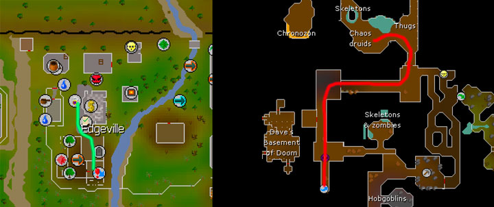 chaos druid location: how to get to the chaos druids in osrs