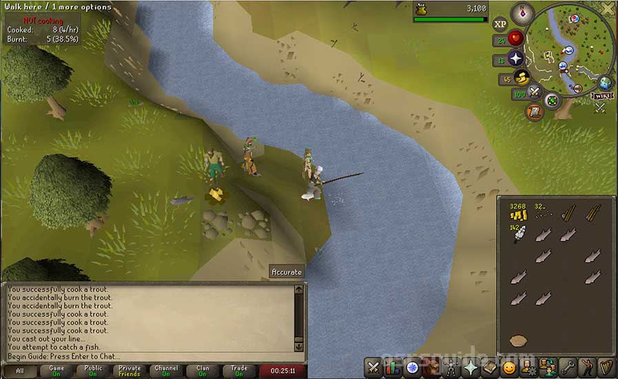 barbarian village fly fishing osrs