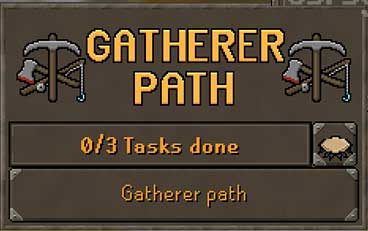 gatherers path osrs