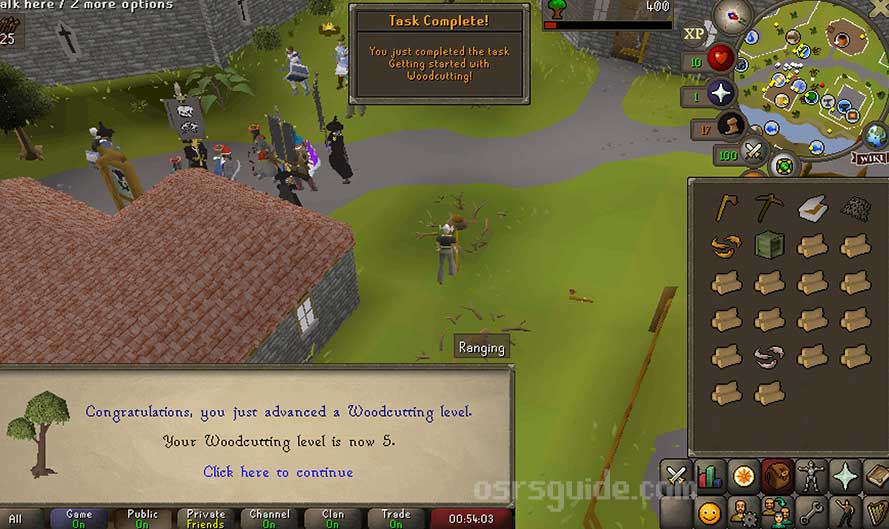 woodcutting for beginners osrs