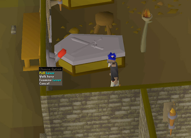 the wilderness lever in edgeville can take you to ardougne