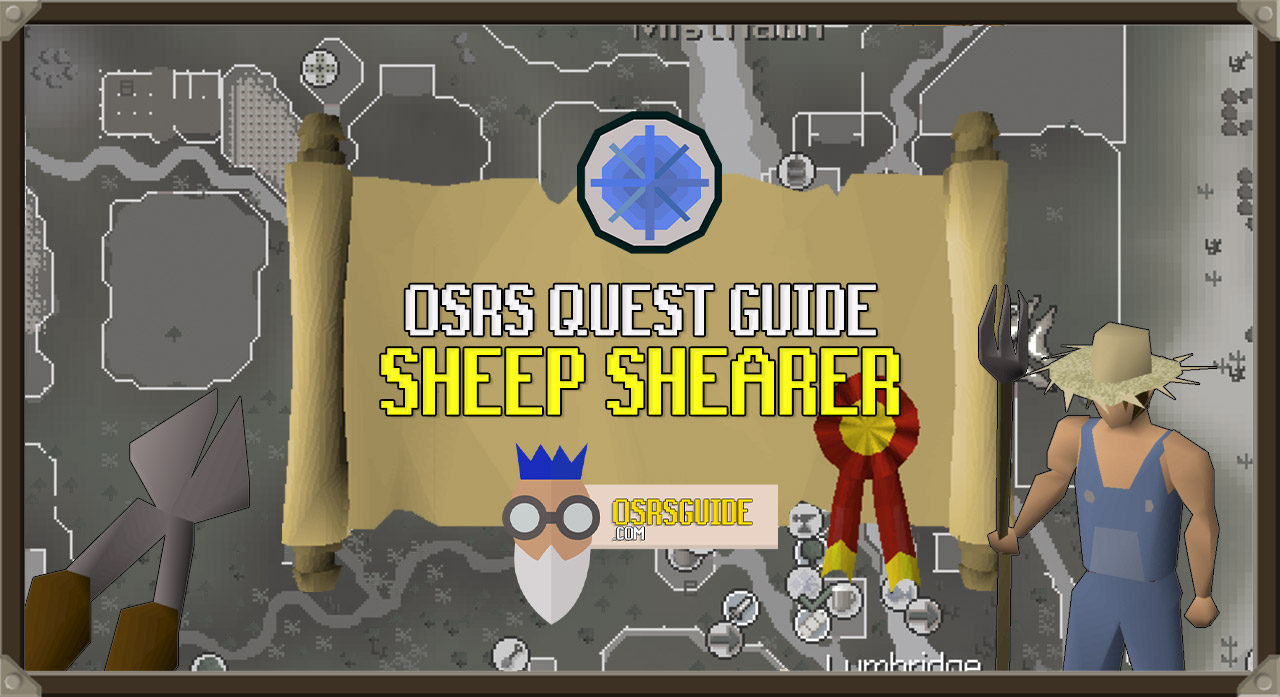 You are currently viewing OSRS Sheep Shearer Guide (Quick Quest Guide)