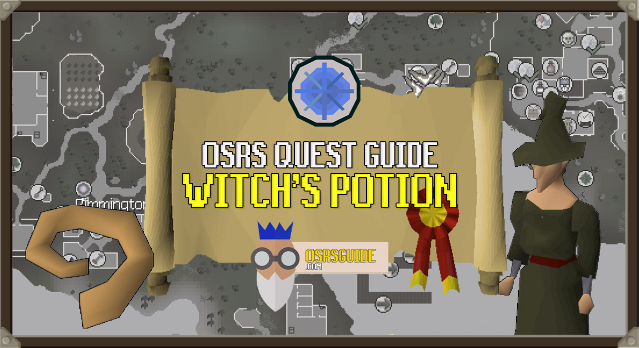 You are currently viewing OSRS Witch’s Potion Guide (Quick Quest Guide)
