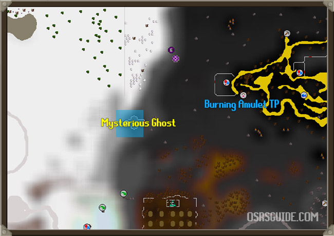 mysterious ghost 2 location osrs for ghostly robes