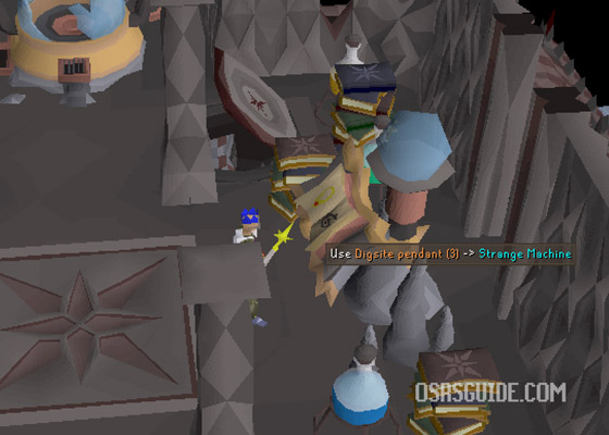 how to unlock the fossil island teleport on your digsite pendant