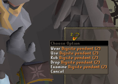 digsite pendant is the best way to travel to fossil island