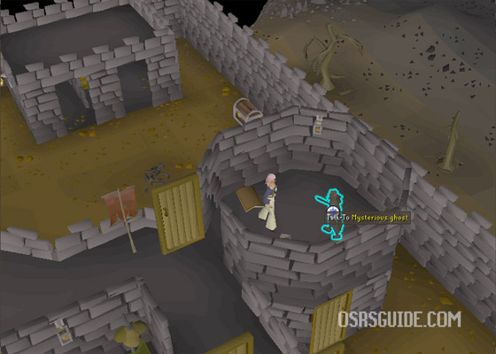 final mysterious ghost for ghostly robes osrs