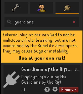 guardiasn of the rift runelite plugin