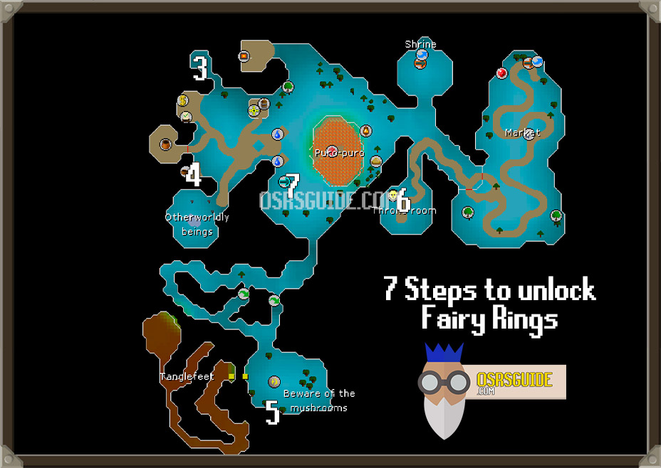 7 steps to unlock fairy rings in osrs