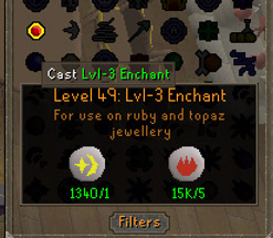 lvl-3 enchant a ruby necklace to get a digsite pendant