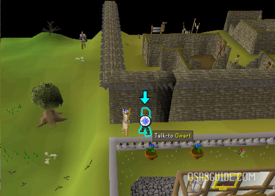speak with omart to get to west ardy