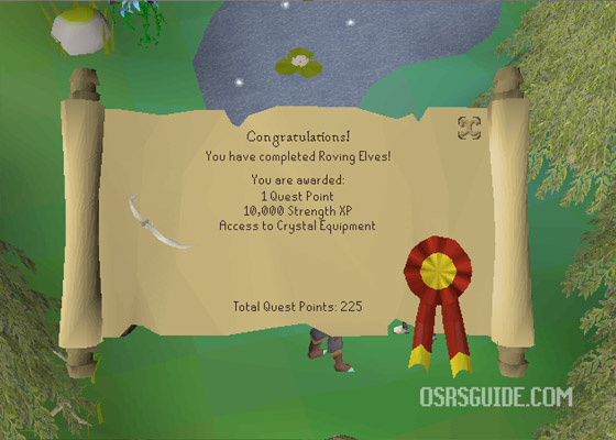 roving elves quest rewards