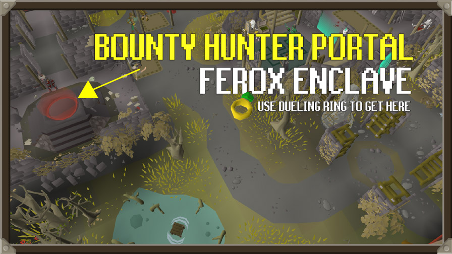 how to get to bounty hunter osrs