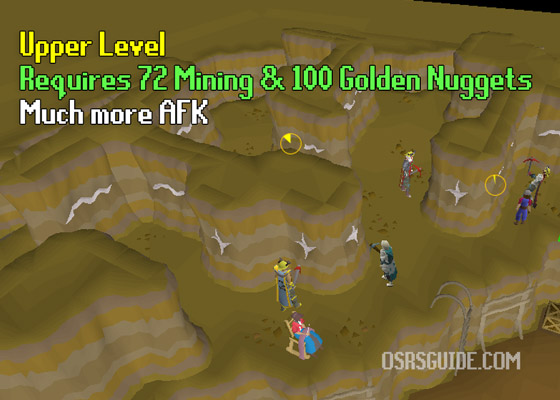 upper level at the motherlode mine is more afk 