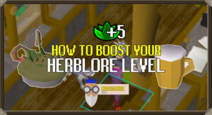 osrs how to boost herblore level guide