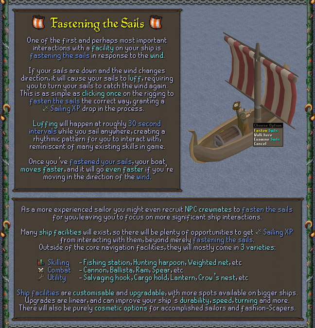 while sailing the winds will change direction, you can fasten your sails to allow your boat to move with wind and gain sailing experience for doing so