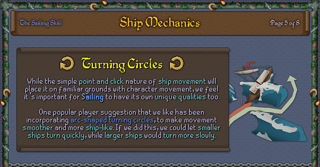 pathing for sailing ships will be different from player pathing 