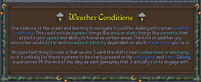 dynamic weather conditions on the seas will impact your sailing abilities