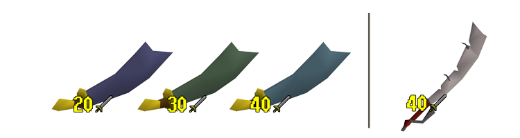 scimitars are the best early game weapons to use in osrs 