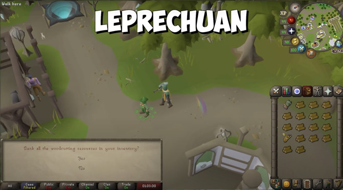 leprechuan forestry event