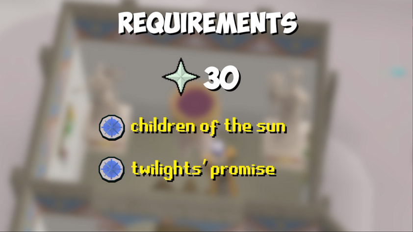 requirements for varlamore prayer